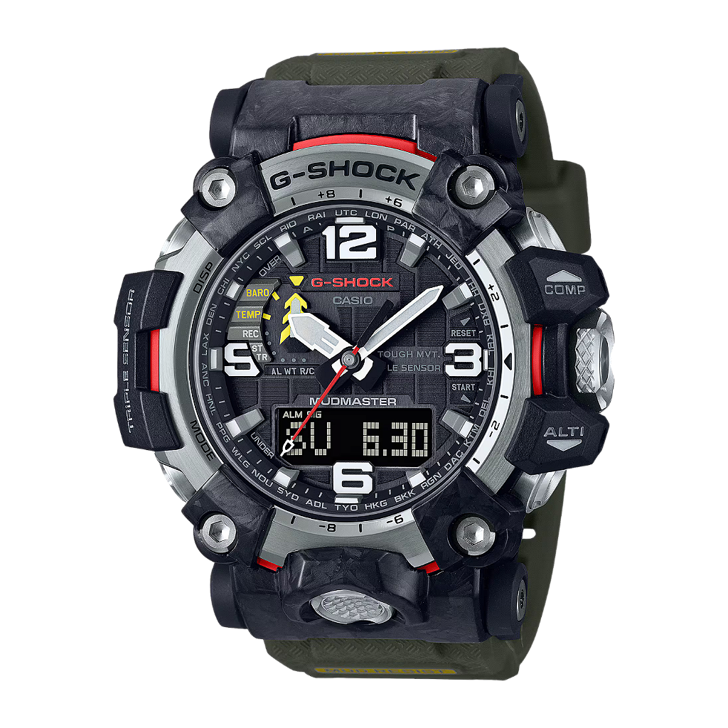 G-SHOCK Mudmaster GWG-2000-1A3DR Master of G Verde - Relojoaria