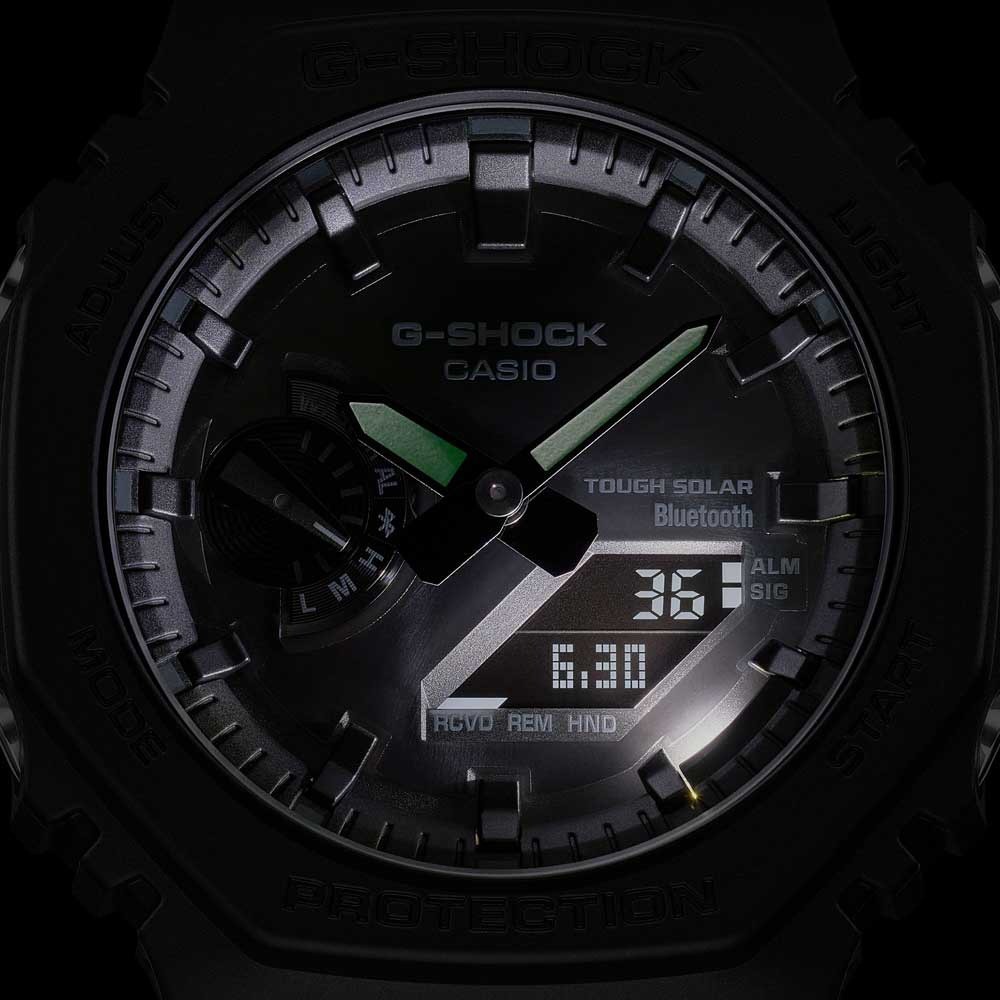 G-SHOCK GA-B2100-1ADR – Tough Solar, Bluetooth e 200m de