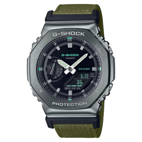 即決 CASIO カシオ G-SHOCK 腕時計 GM-2100CB G-Shock G-Steel GM-2100CB-3ADR Nylon - Relojoaria Impala - Desde