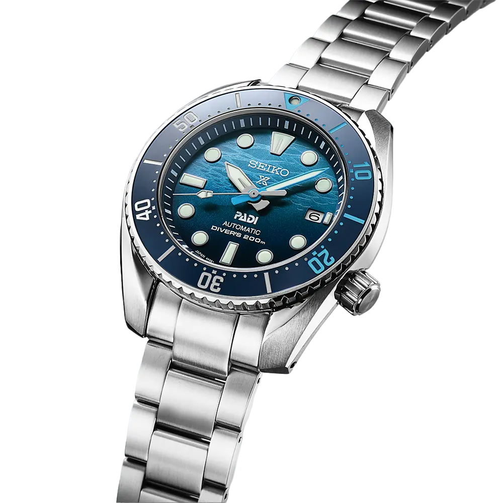 Relógio Seiko Prospex King Sumo PADI Great Blue SPB375