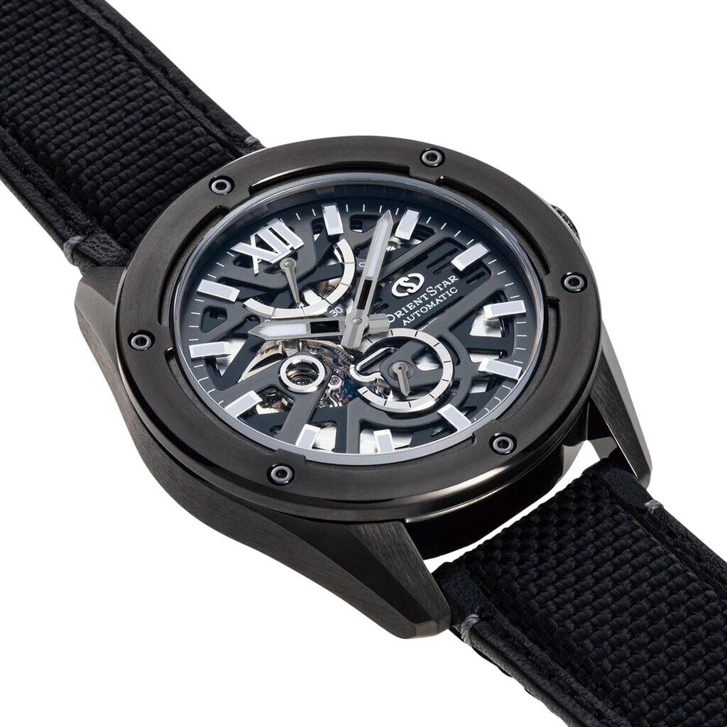 Orient Star Avant-Garde Skeleton RE-BZ0002B00B | Silício | Alta