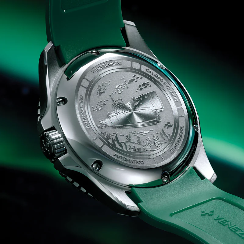 Relógio Venezianico Nereide Madreperla 42 Verde - Relojoaria