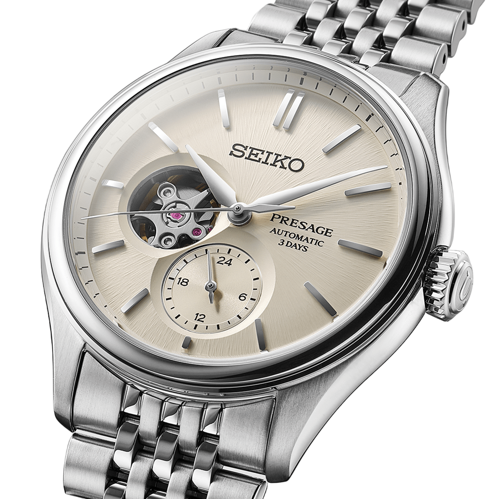 Relógio Seiko Presage SPB469 Automático Branco - Relojoaria Impala