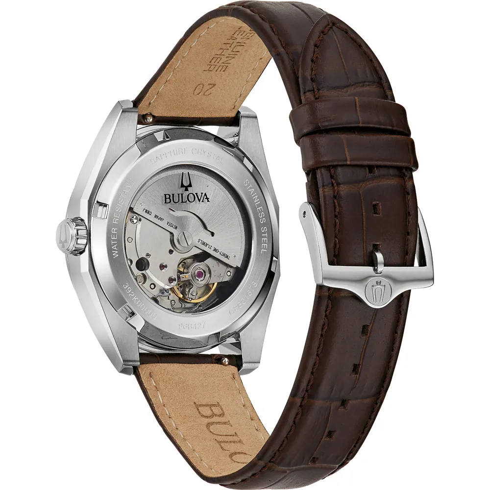 Relógio Bulova Surveyor Automático 96B427 – Mostrador Verde e