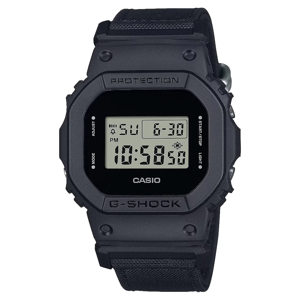 G-Shock DW-5600BCE-1DR Pulseira Cordura - Relojoaria Impala