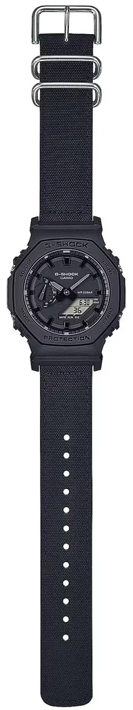Relógio Casio G-shock Carbon Core Guard GA-2100BCE-1ADR