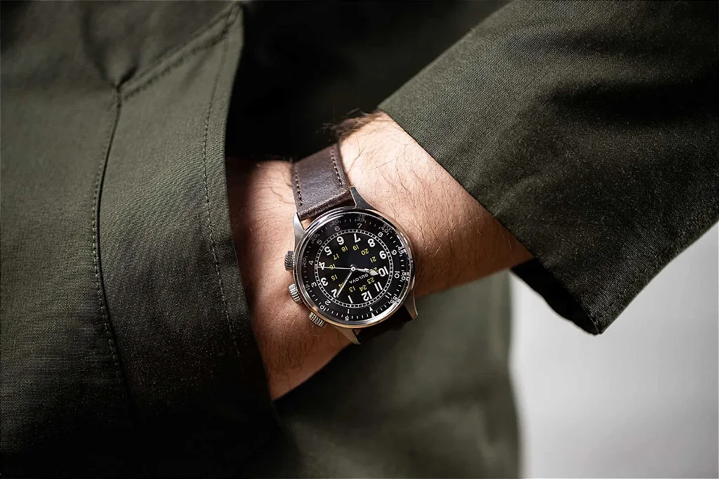 Bulova Military A-15 Pilot Automático 96A245 - Relojoaria Impala