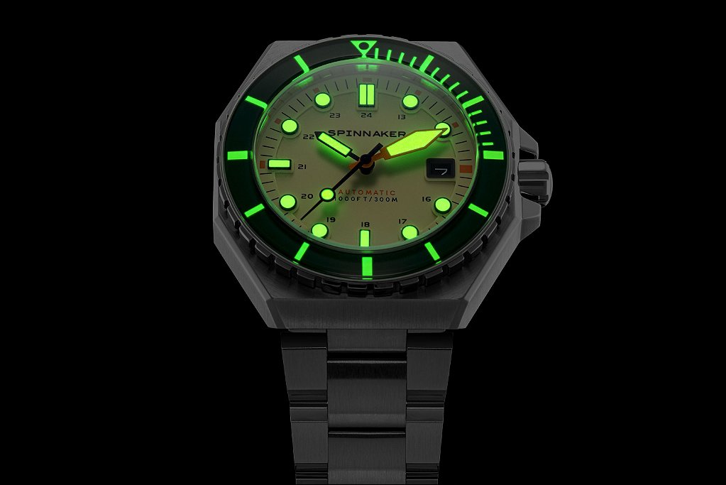 Relógio Dumas SP-5081-CC Automático 300m Caixa Octogonal