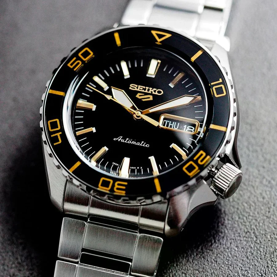 Relógio Seiko 5 Sports 55 Fathoms SRPK99B1 Automático 42.5 mm