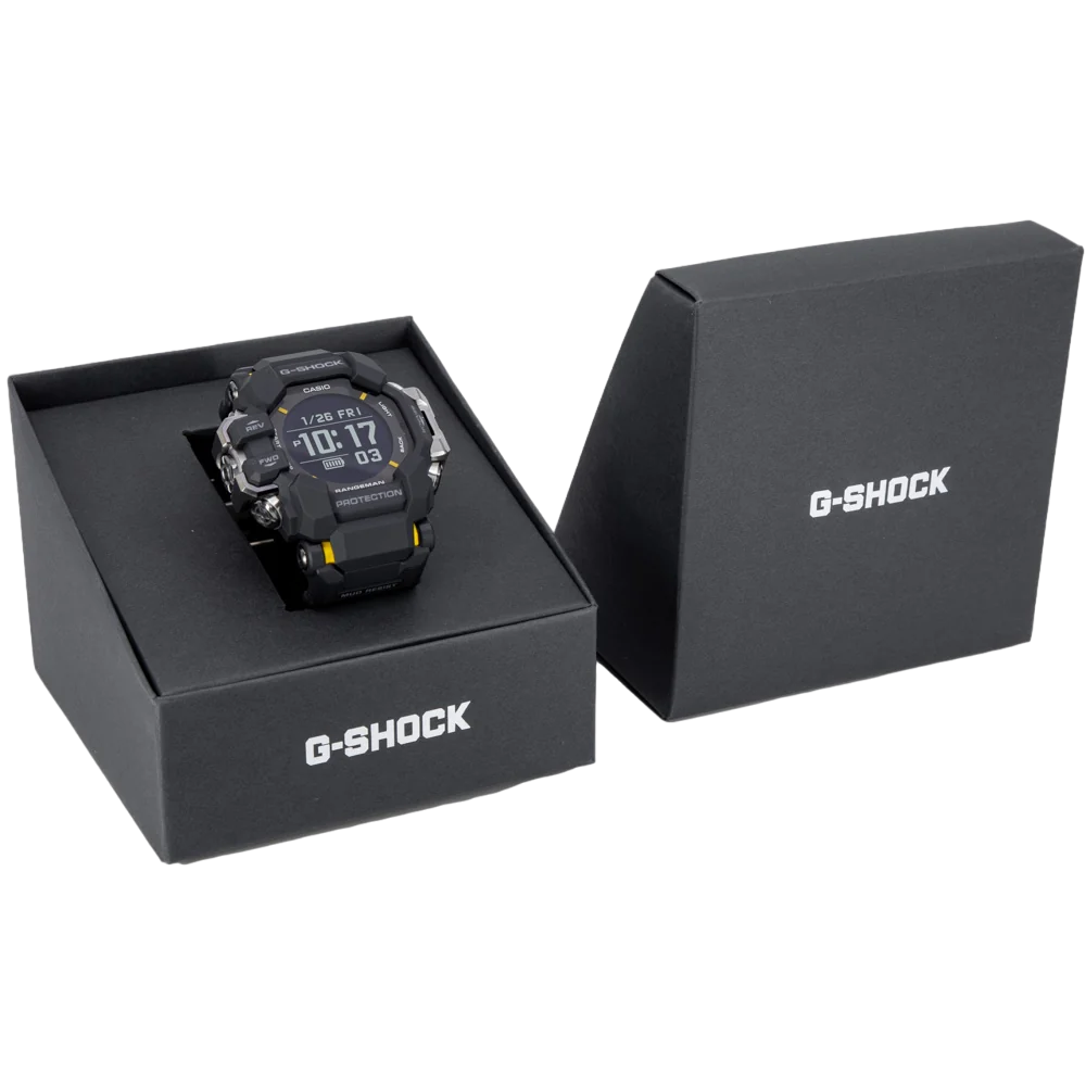 G-SHOCK Rangeman GPR-H1000-1DR Master of G Preto - Relojoaria