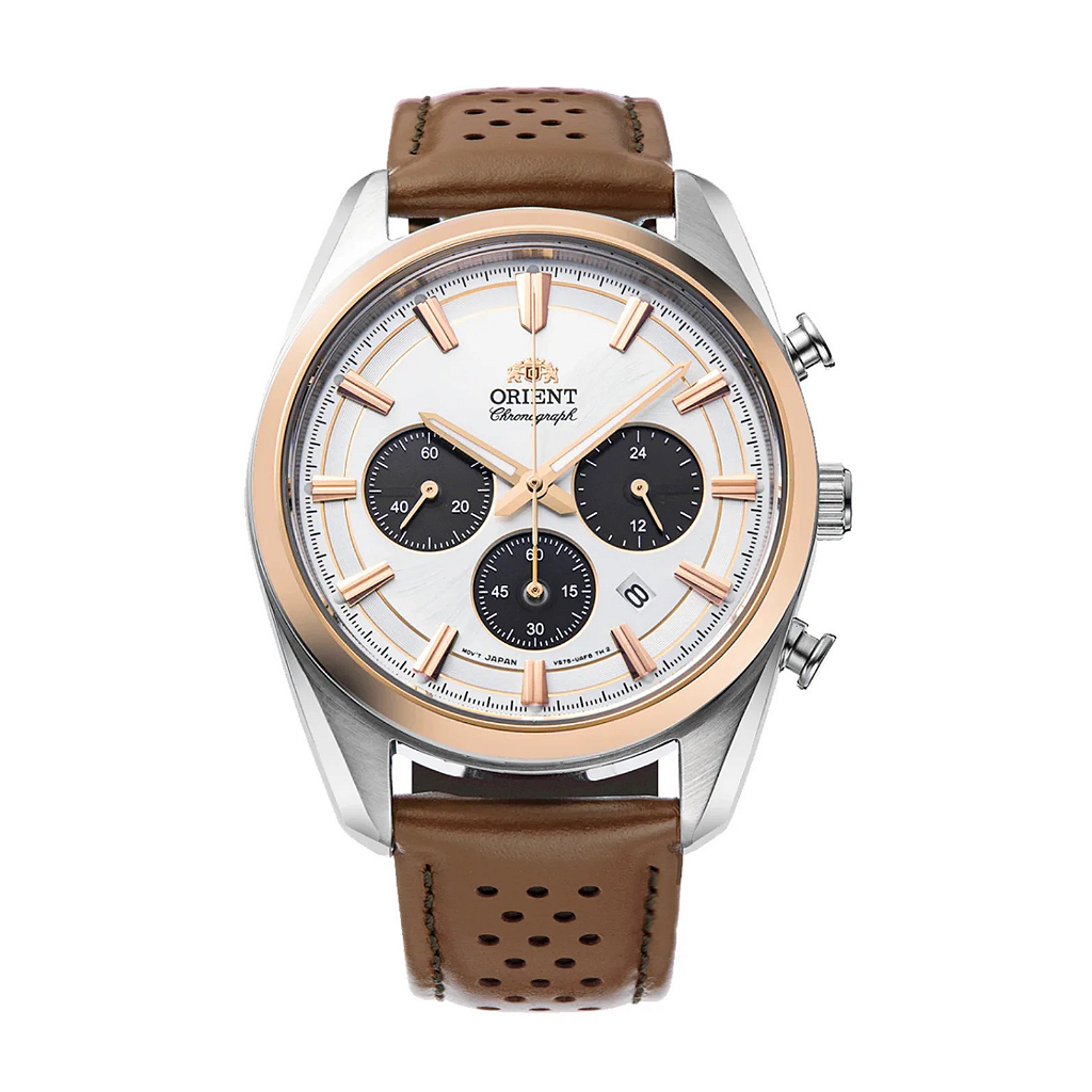Orient Contemporary Solar Cronógrafo RA-TX0306S10B - Relojoaria