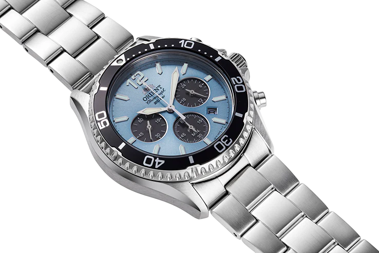Orient Mako Solar RA-TX0206L10B Azul Safira 200m - Relojoaria