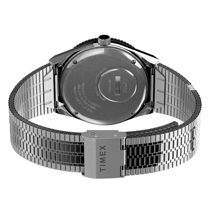 Relógio Timex Q 1979 TW2V00100M Retrô Quartz 38mm - Relojoaria