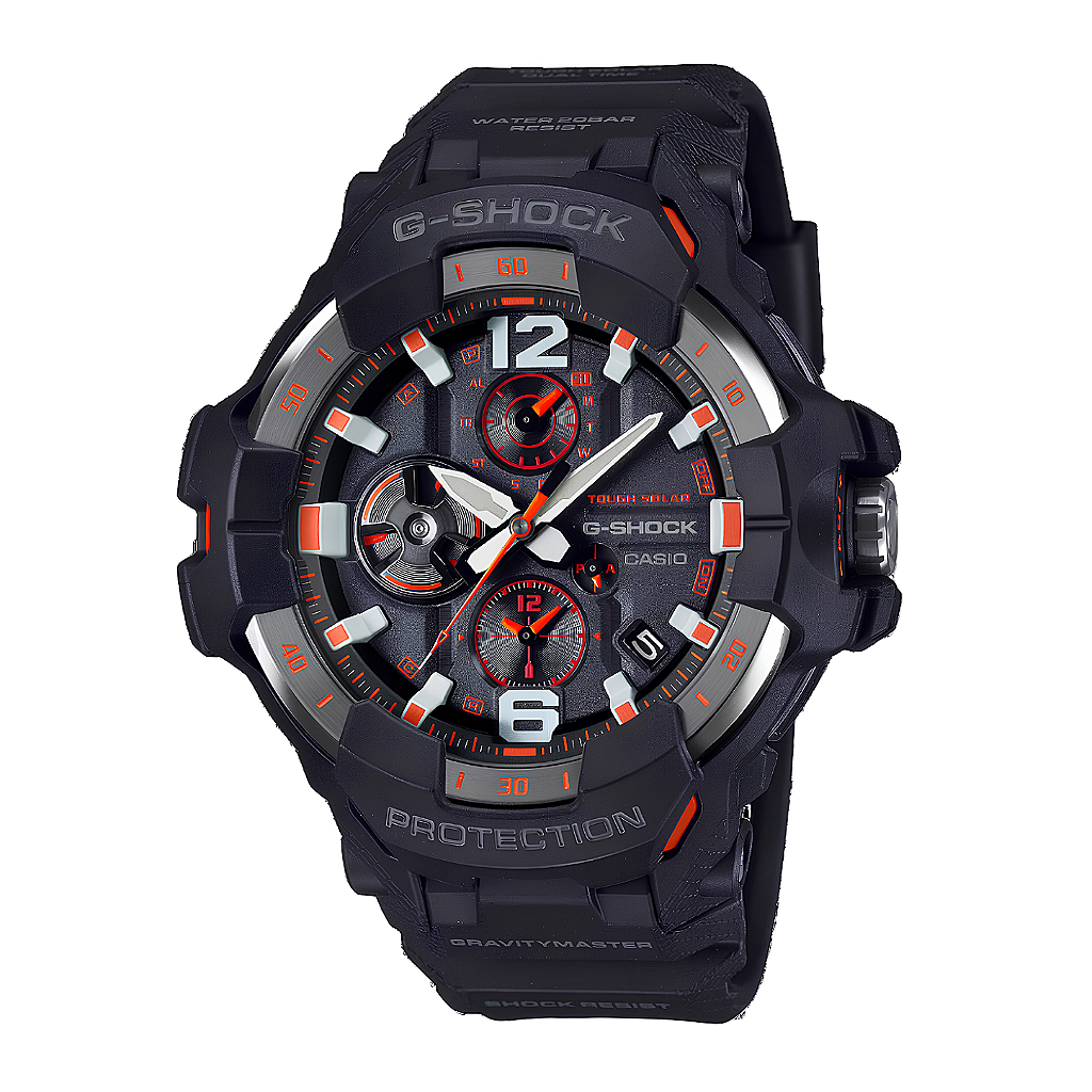 G-Shock GR-B300-1A4DR Gravitymaster Preto 200M Bluetooth