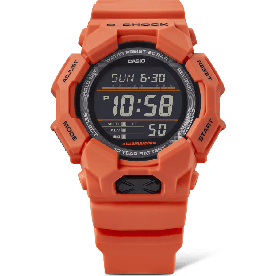★Pizza★ G-SHOCK G-Shock GD-010-4DR Digital Laranja - Relojoaria Impala - Desde