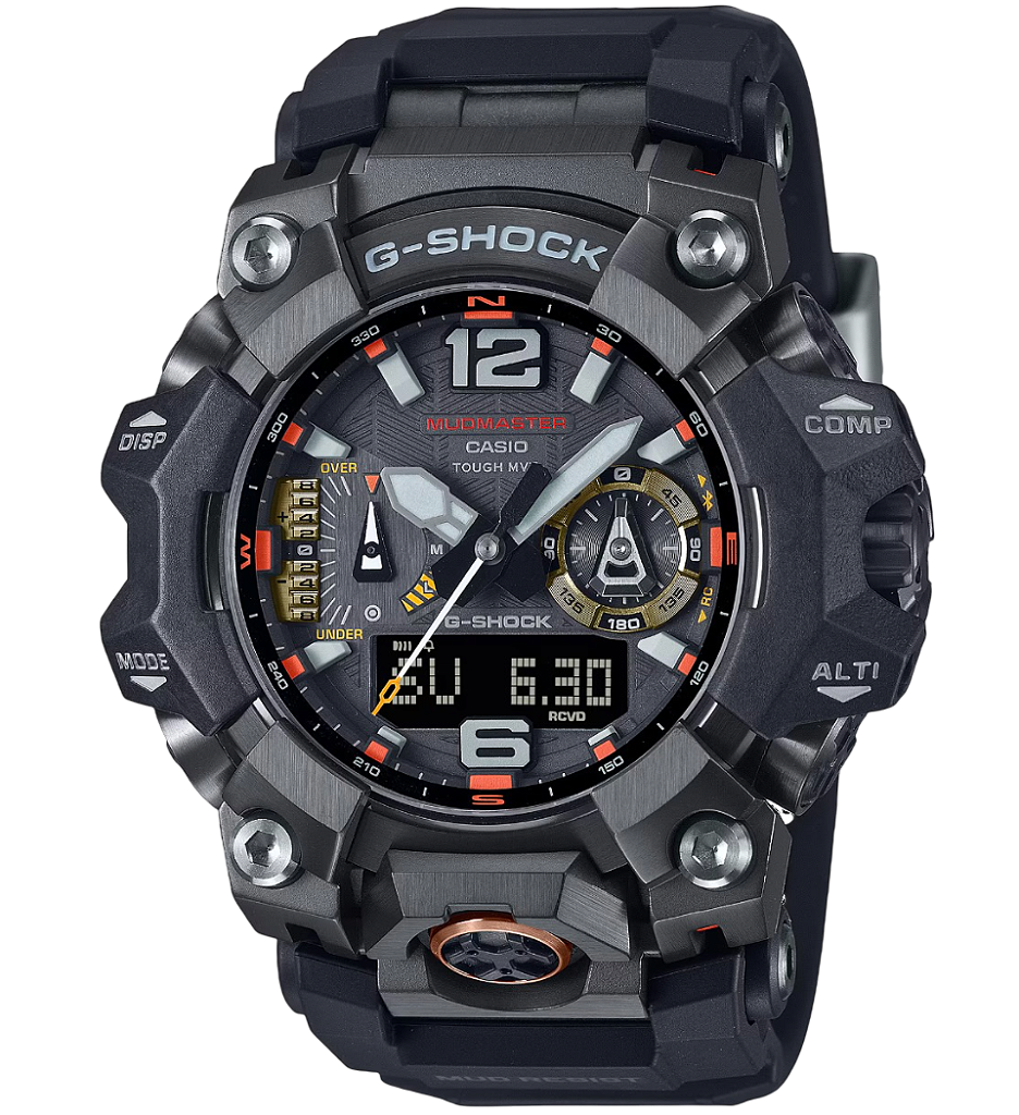 時計 G-SHOCK MUDMASTER G-SHOCK Mudmaster GWG-B1000EC-1ADR Master of G Preto - Relojoaria
