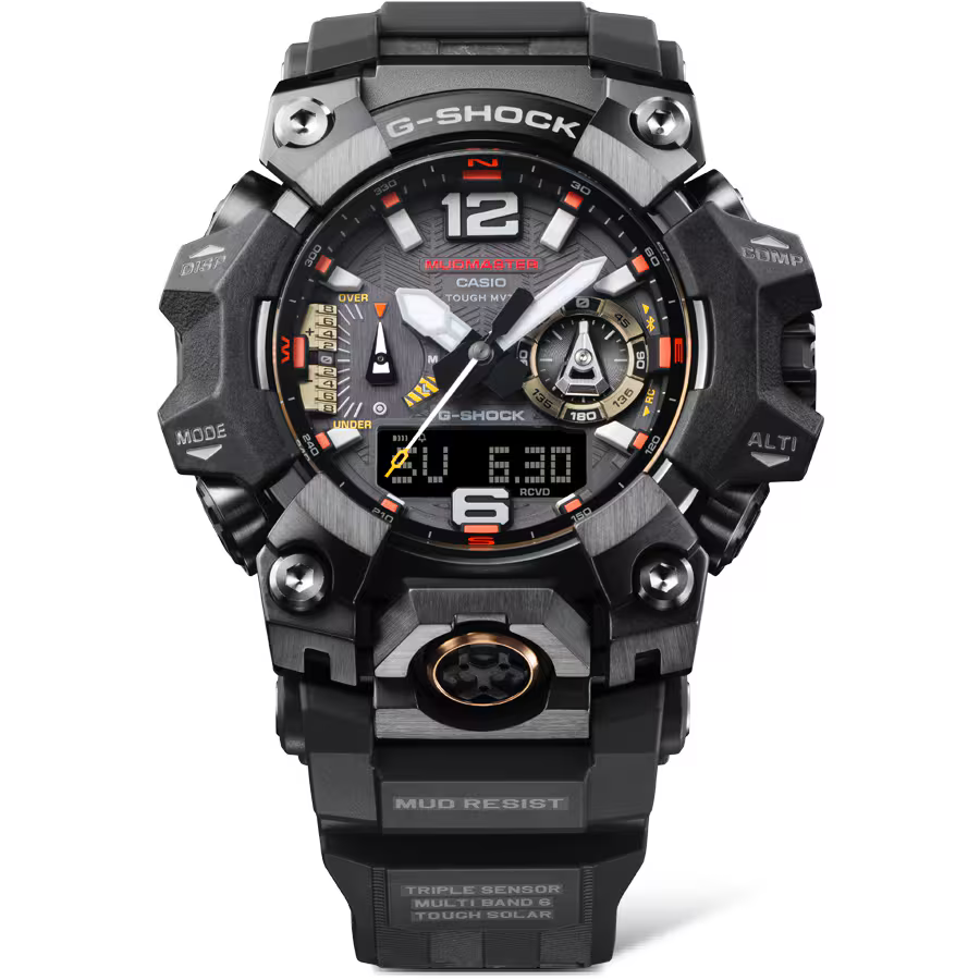 G-SHOCK Mudmaster GWG-B1000EC-1ADR Master of G Preto - Relojoaria