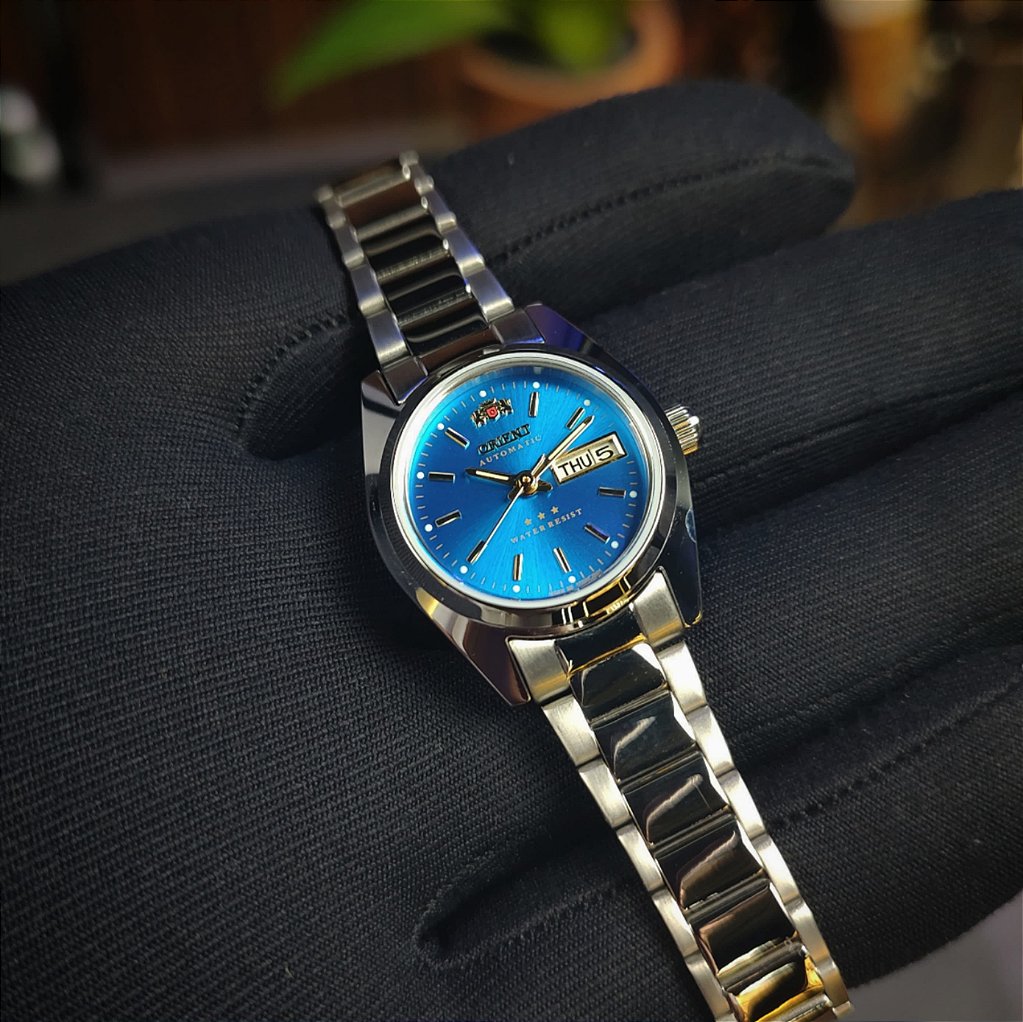 Orient 559WC8NH A1SX – Feminino Automático Azul Clássico