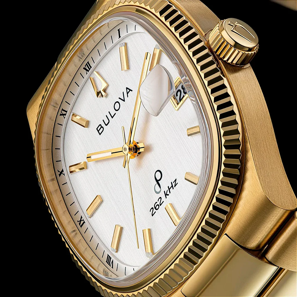 Bulova Super Seville 97B223 – Elegância retrô com precisão de 262