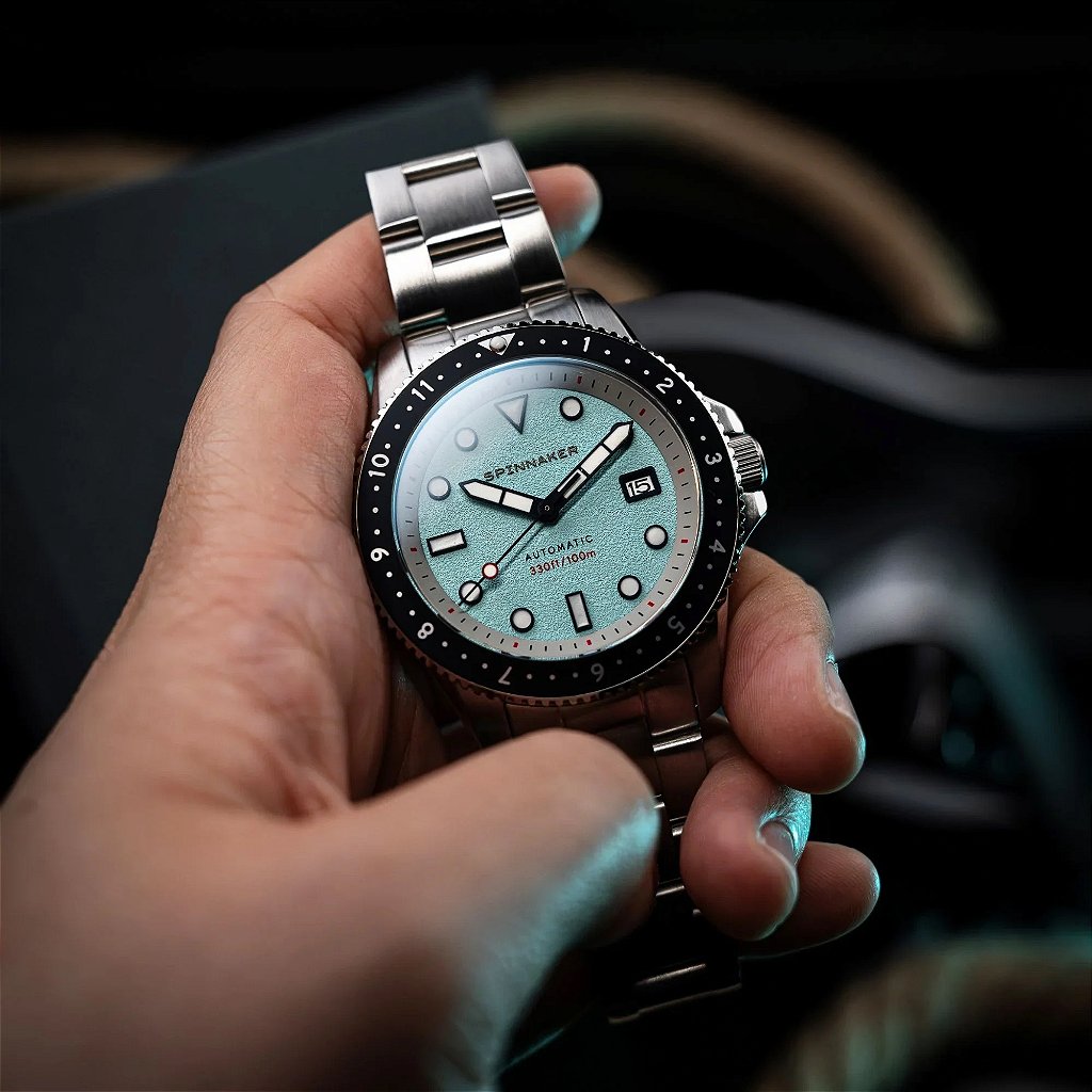 Croft Pioneer Automatic SP-5136-66 - Relógio Clássico em Aço