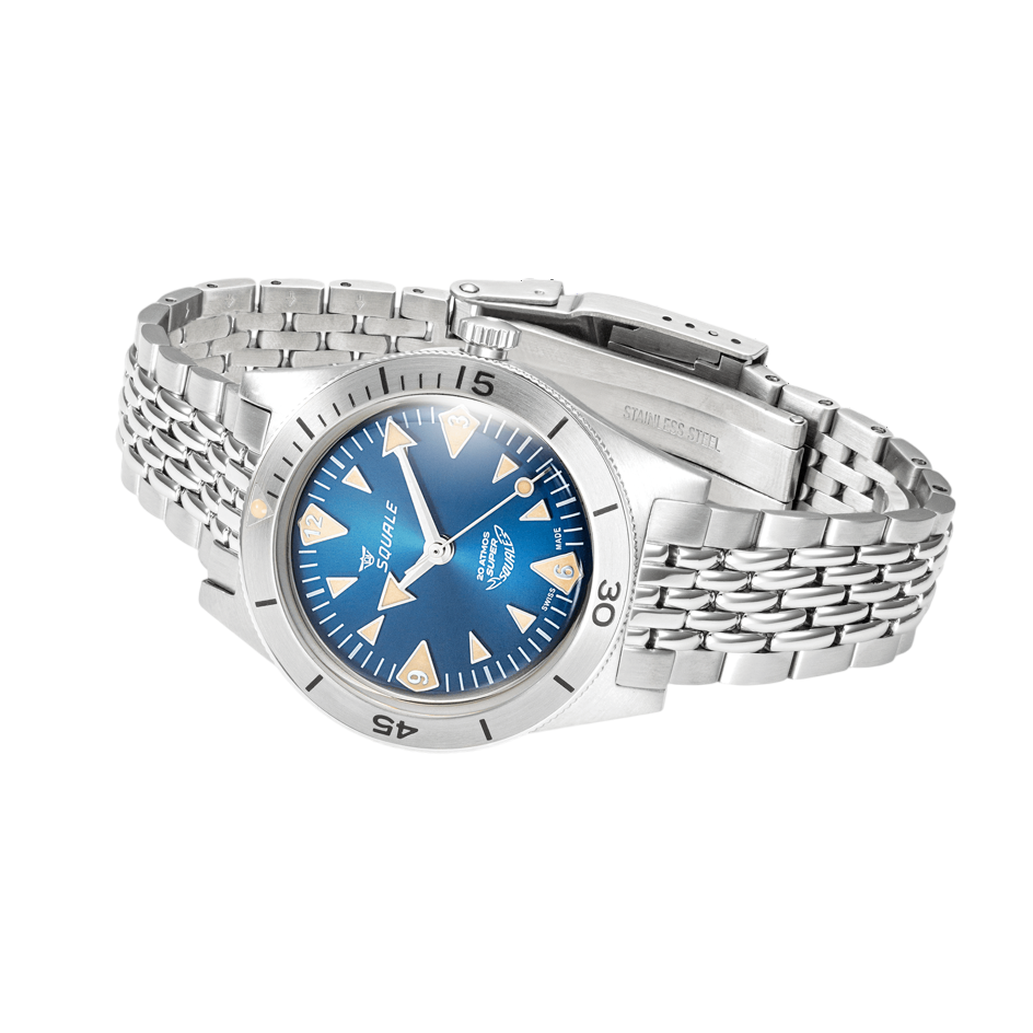 Relógio Super Squale SUPERSSABL.AC Automático 200m Azul