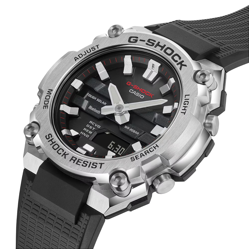 G-SHOCK GST-B600-1ADR – G-STEEL Compacto, Solar e Resistente a