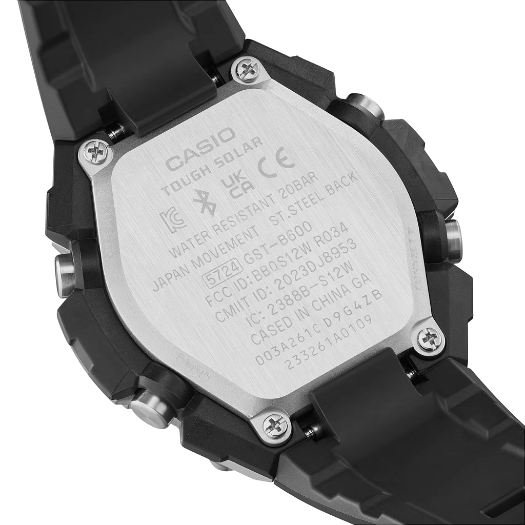 G-SHOCK GST-B600-1ADR – G-STEEL Compacto, Solar e Resistente a