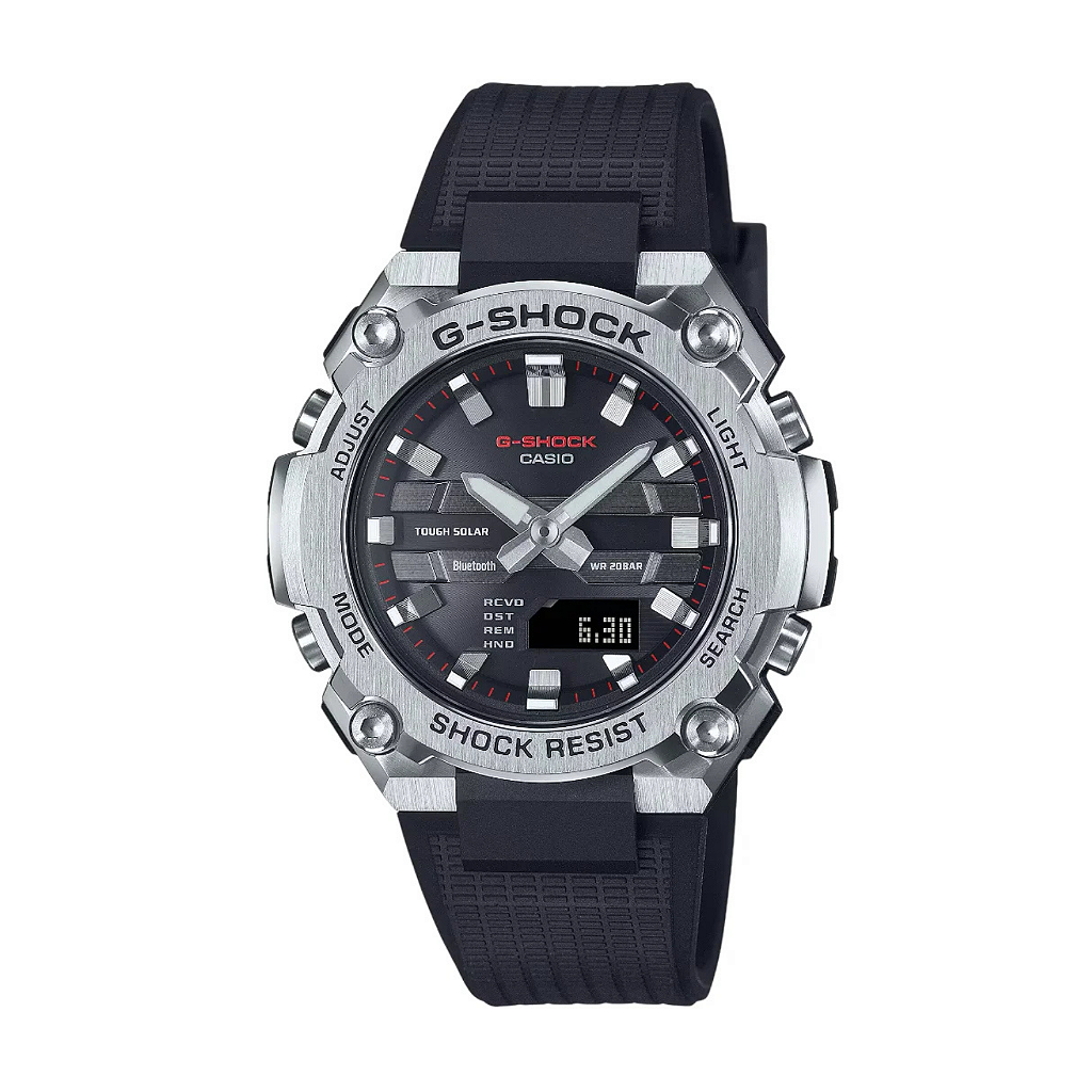 G-SHOCK GST-B600-1ADR – G-STEEL Compacto, Solar e Resistente a