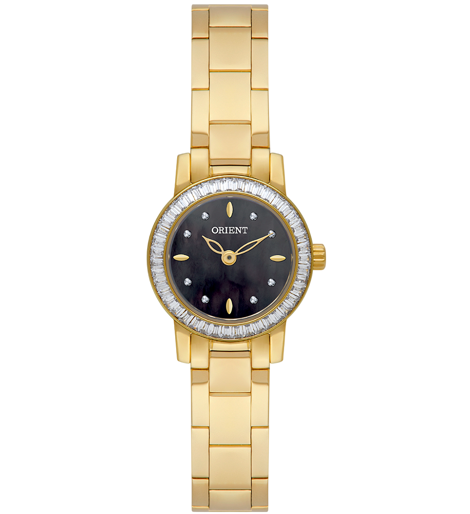 Orient FGSS0215 P1KX – Feminino Mini, IP Gold, Madrepérola e