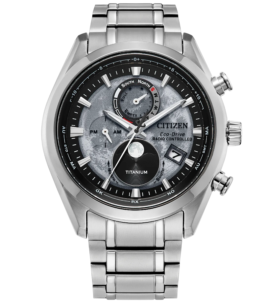 Citizen Tsuki-yomi AT BY1010-57H Eco-Drive Super Titanium