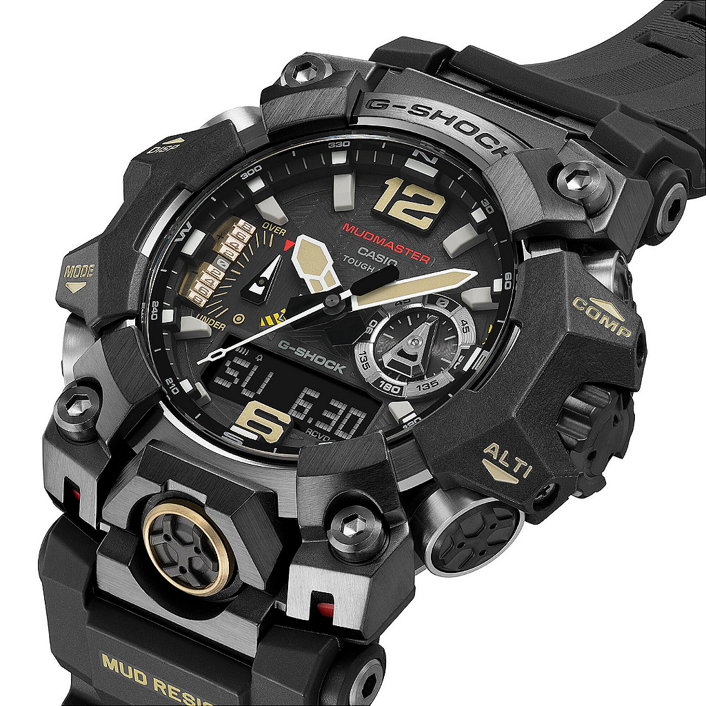 G-SHOCK Mudmaster GWG-B1000-1ADR Master of G Preto - Relojoaria