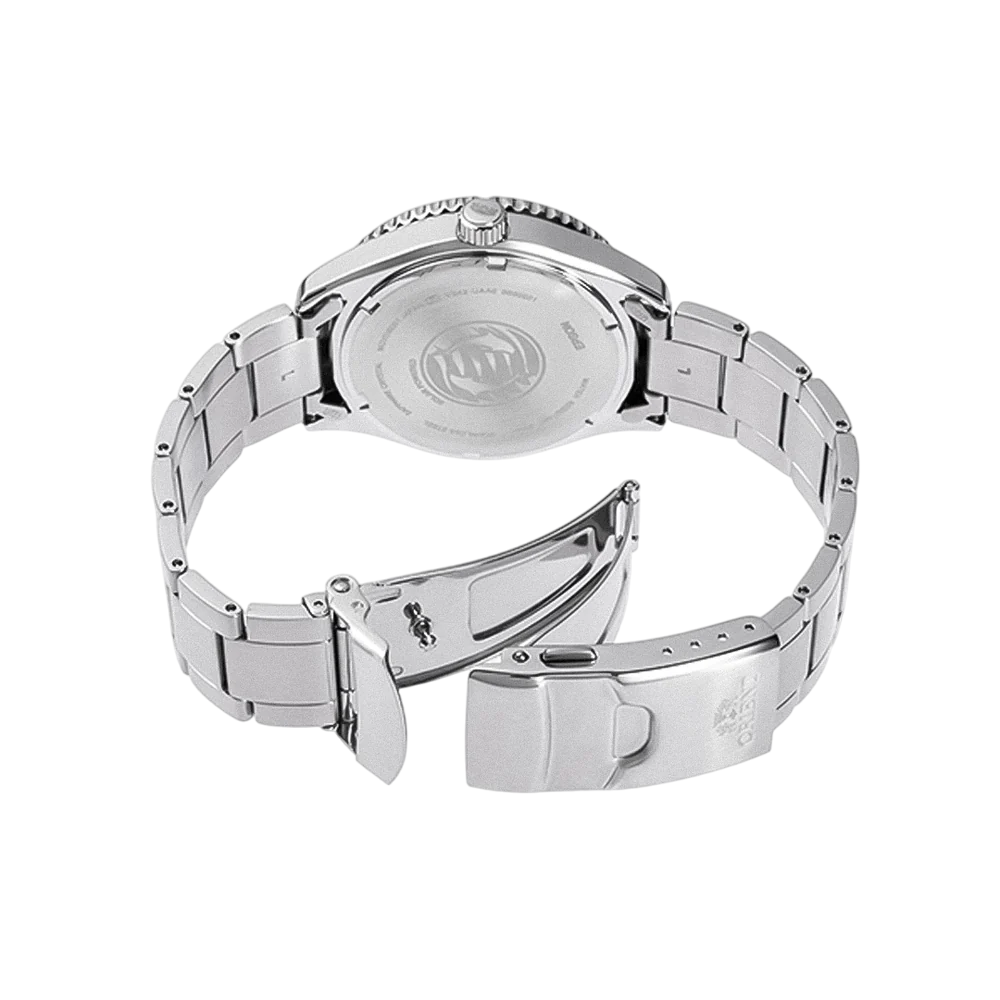 Orient Solar RA-WJ0004Y10B Marrom Safira 200m - Relojoaria Impala