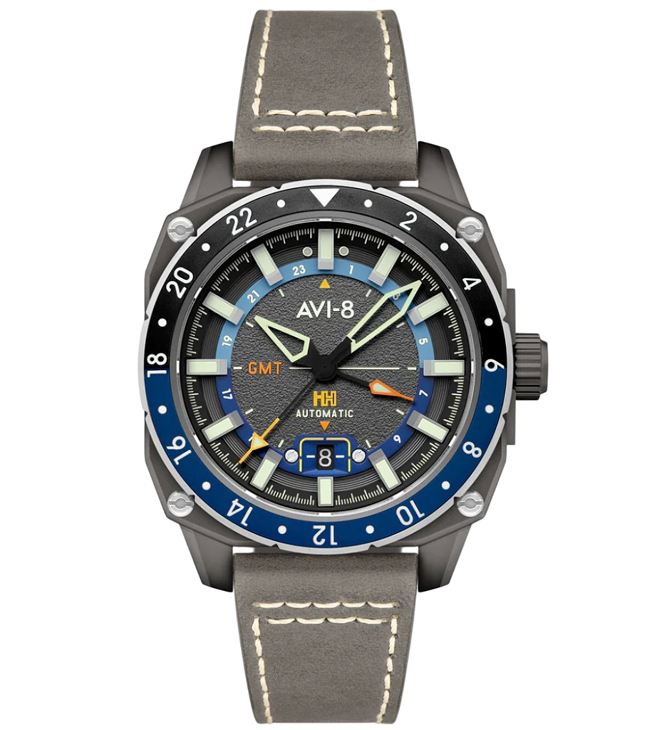 Relógio Hawker Hunter Atlas GMT AV-4122-04 Automático - Relojoaria