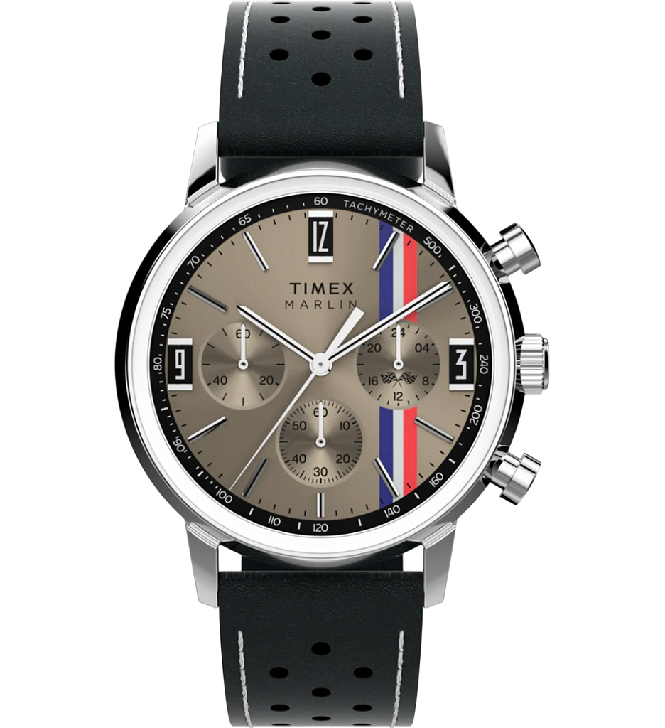 Timex Marlin TW2W98900 com caixa 40mm e pulseira perfurada