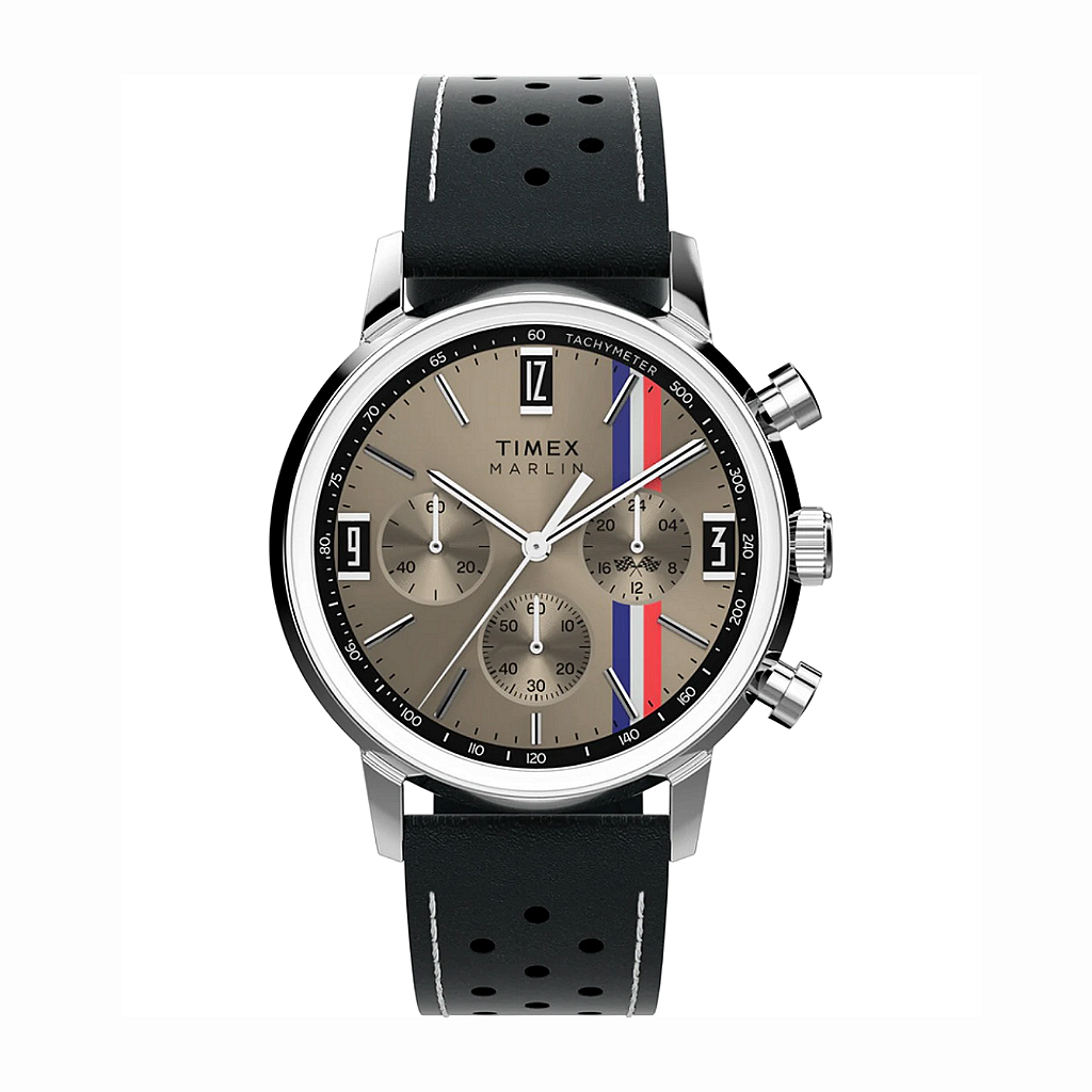 Timex Marlin TW2W98900 com caixa 40mm e pulseira perfurada