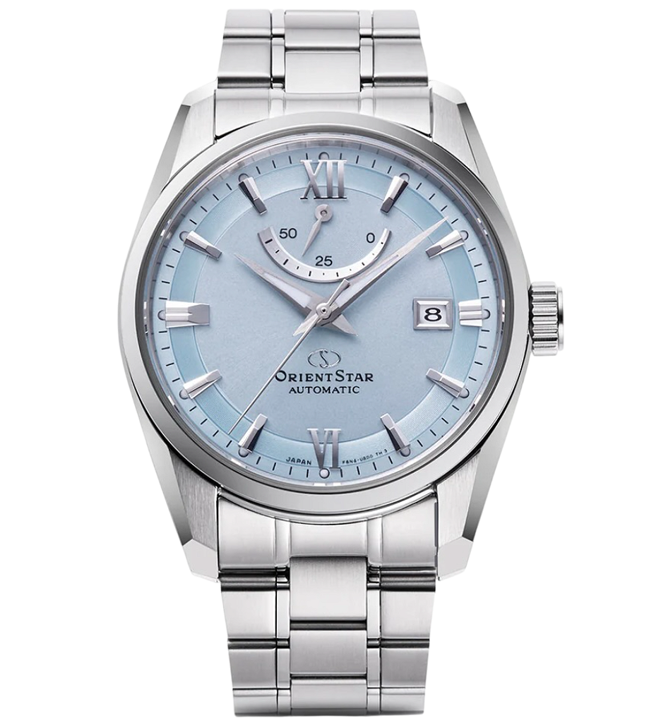 Orient Star RE-AU0109L00B Azul Gelo Automático Safira 100m
