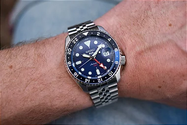 Relógio Seiko 5 Sports GMT SSK003 42.5 mm Automático - Relojoaria