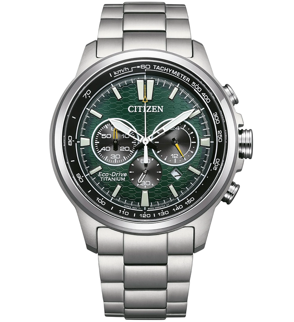 Citizen Eco-Drive Super Titanium CA4570-88X Verde - Relojoaria