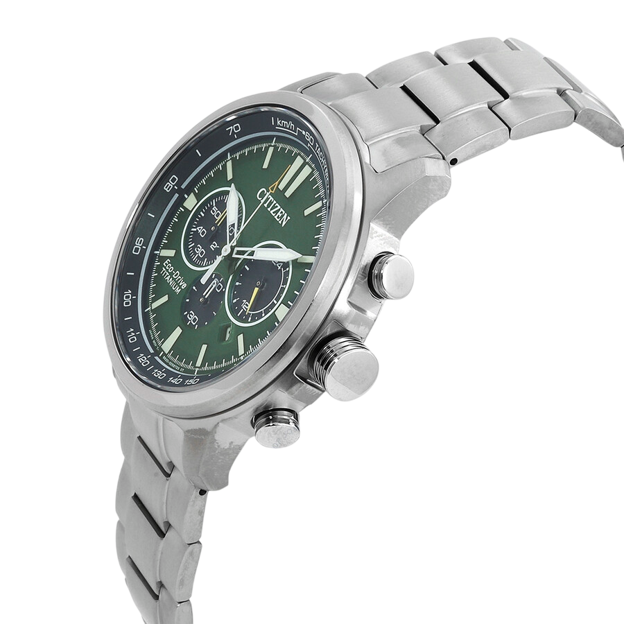 Citizen Eco-Drive Super Titanium CA4570-88X Verde - Relojoaria