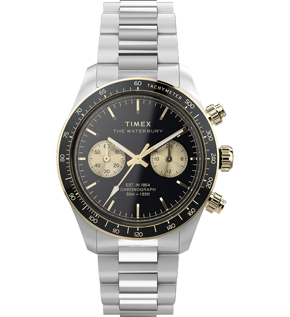 Timex Waterbury TW2Y24000 Cronógrafo Aço 39mm - Relojoaria Impala
