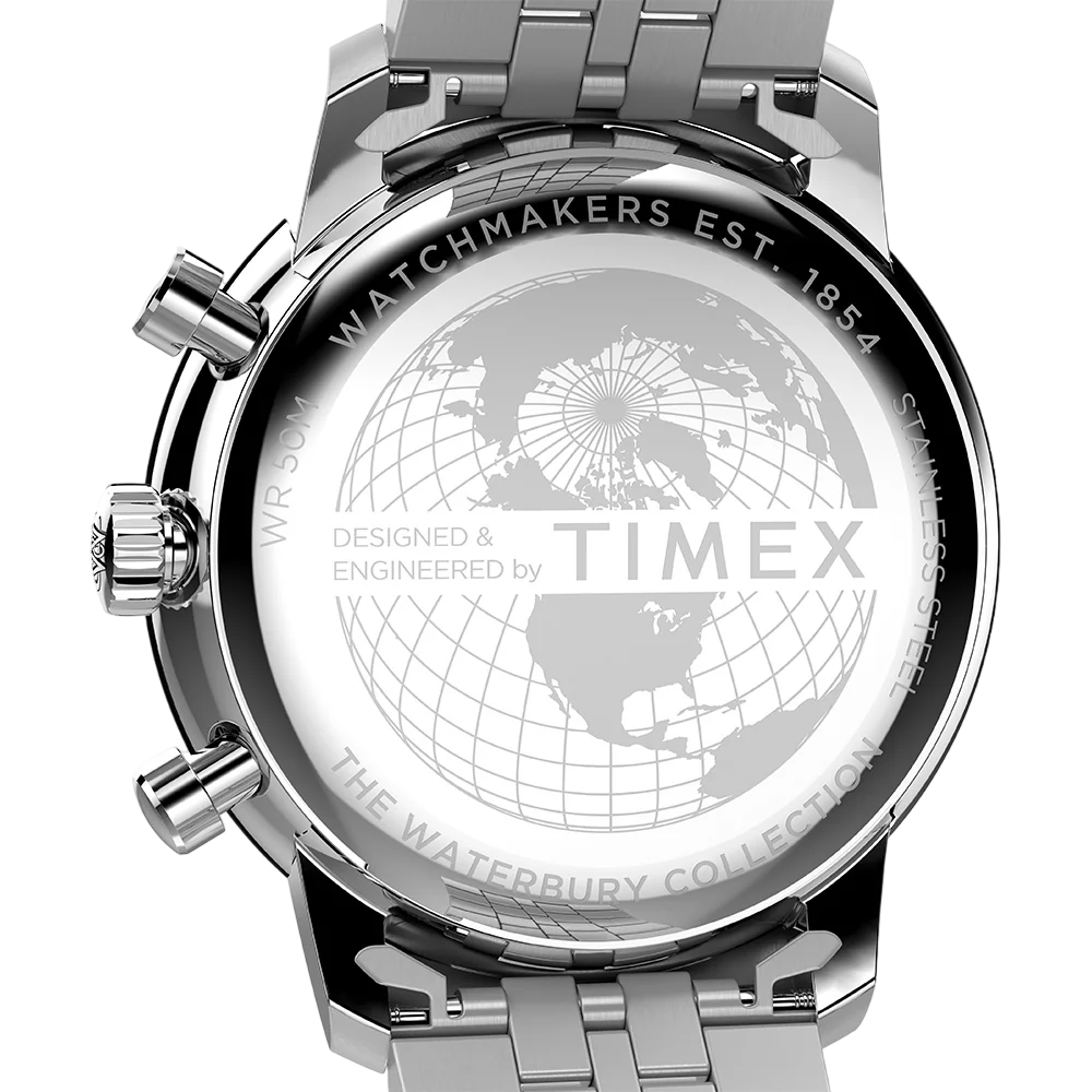 Timex Waterbury Metropolitan TW2Y23400 com Cronógrafo Pulseira de