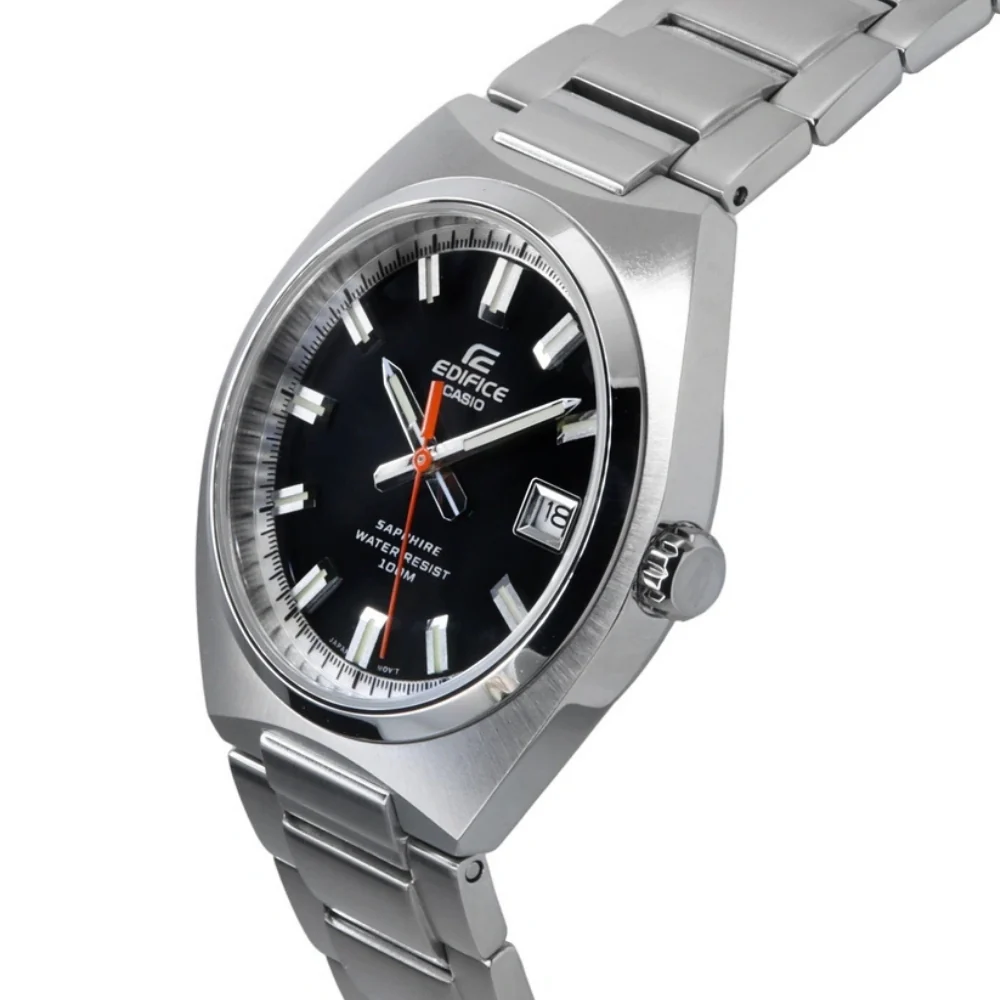 Casio Edifice EFB-109D-1AVDF Preto Safira 38.5mm - Relojoaria