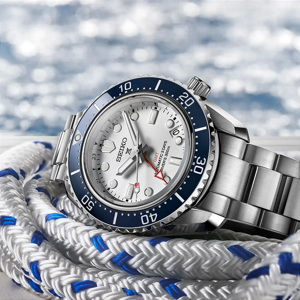Seiko Prospex SBEJ029 / SPB519 Diver 1965 GMT Edição Comemorativa