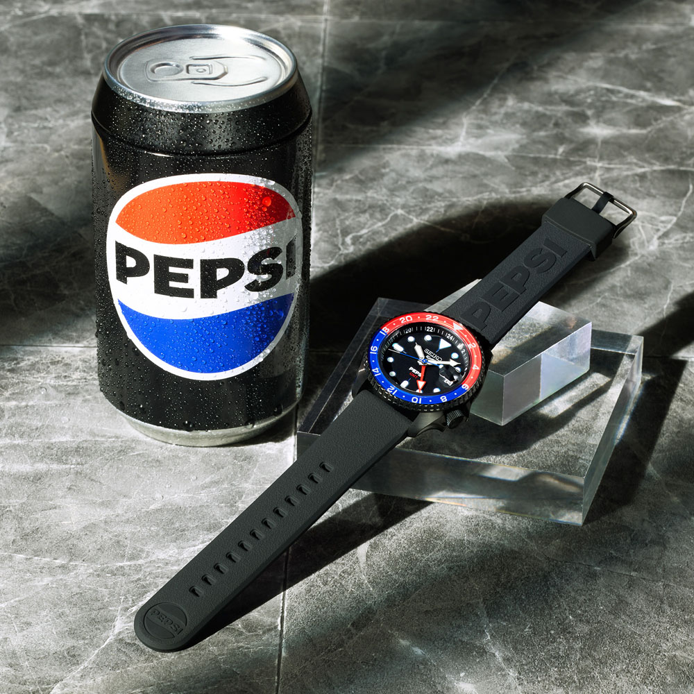 Seiko 5 Sports SSK047 GMT Pepsi – Edição Limitada 7.000 Peças