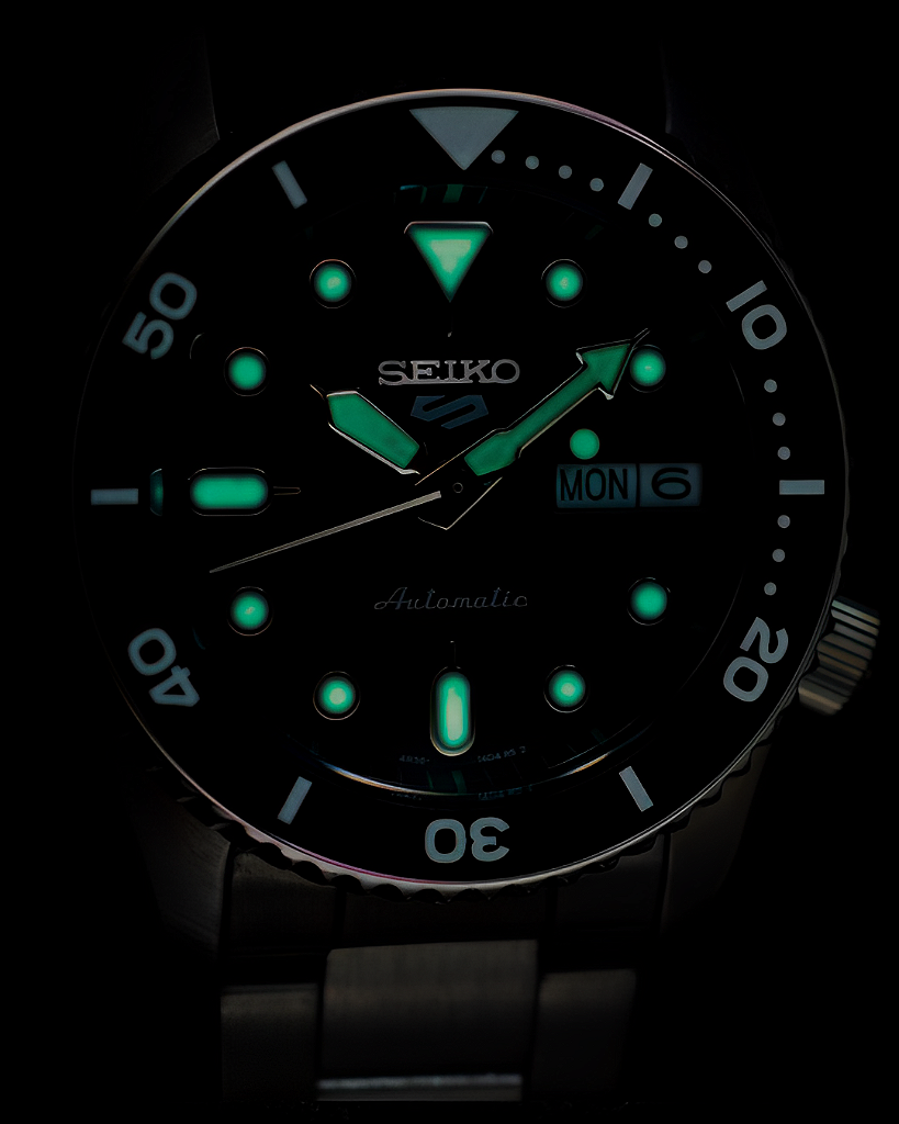 Seiko 5 Sports SRPK33B1 Automático Verde 38mm - Relojoaria Impala