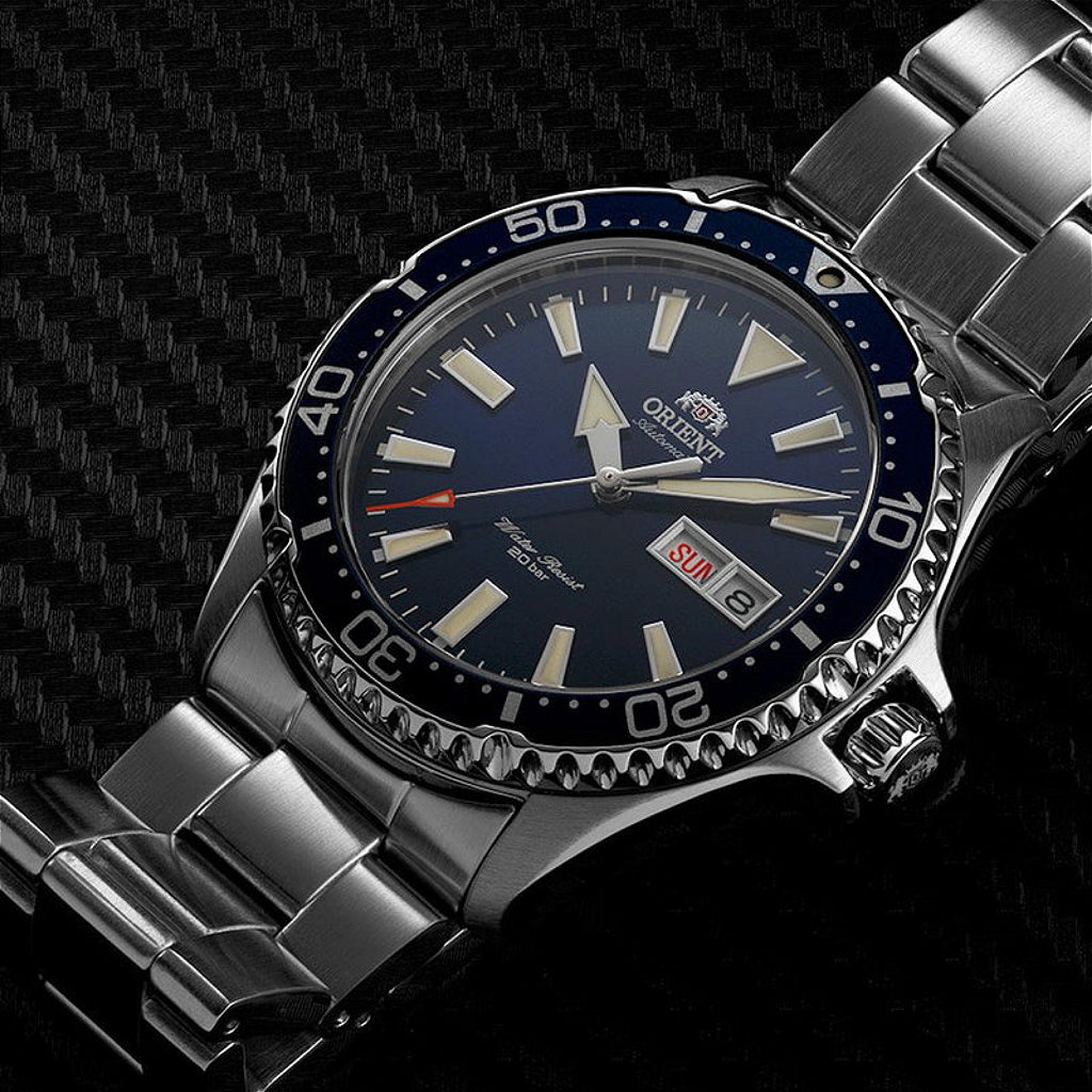 Orient Kamasu RA-AA0002L39B Azul Automático - Relojoaria Impala