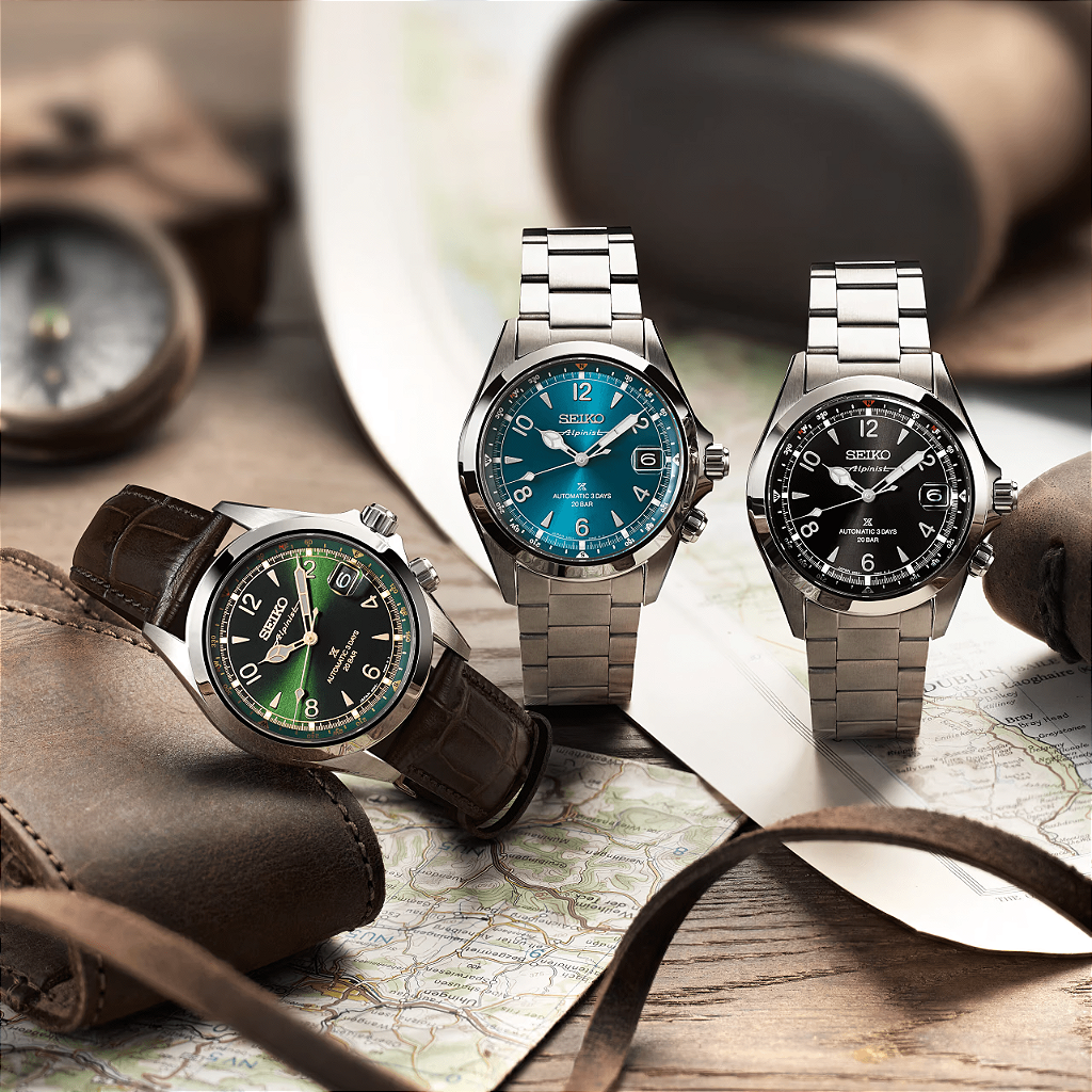 時計 SEIKO Alpinist automatic Seiko Prospex Alpinist SPB507J1 – Automático 6R55 39,5mm Verde