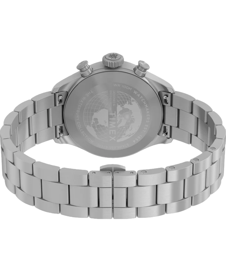 Timex Waterbury Ace Cronograph TW2Y19100 – Elegância Clássica e