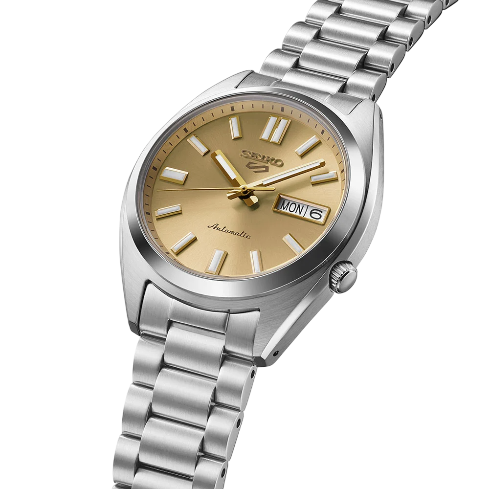 Seiko 5 Sports SRPL59B1 – Automático 4R36 37,4mm Dourado