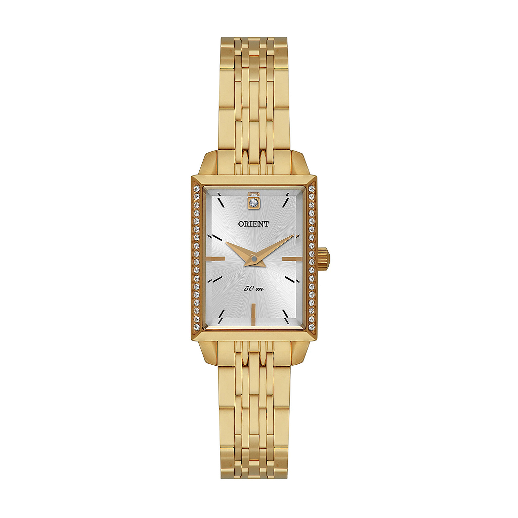 Orient Eternal LGSS0072 S1KX – Elegância dourada com cristais